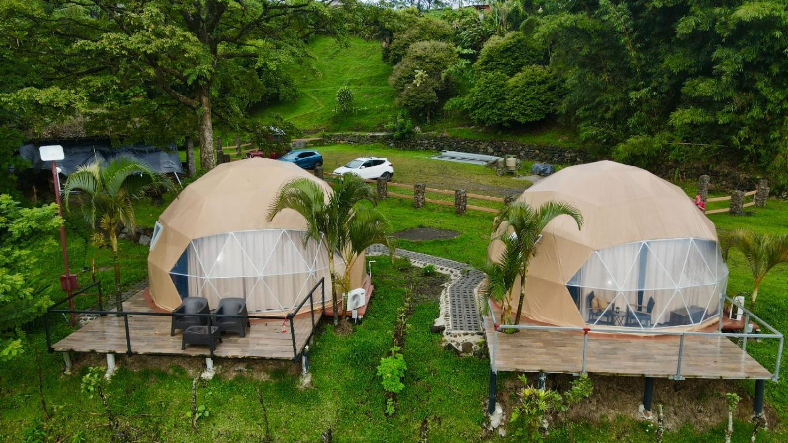 Pura Vista Glamping Hotell El Castillo Eksteriør bilde