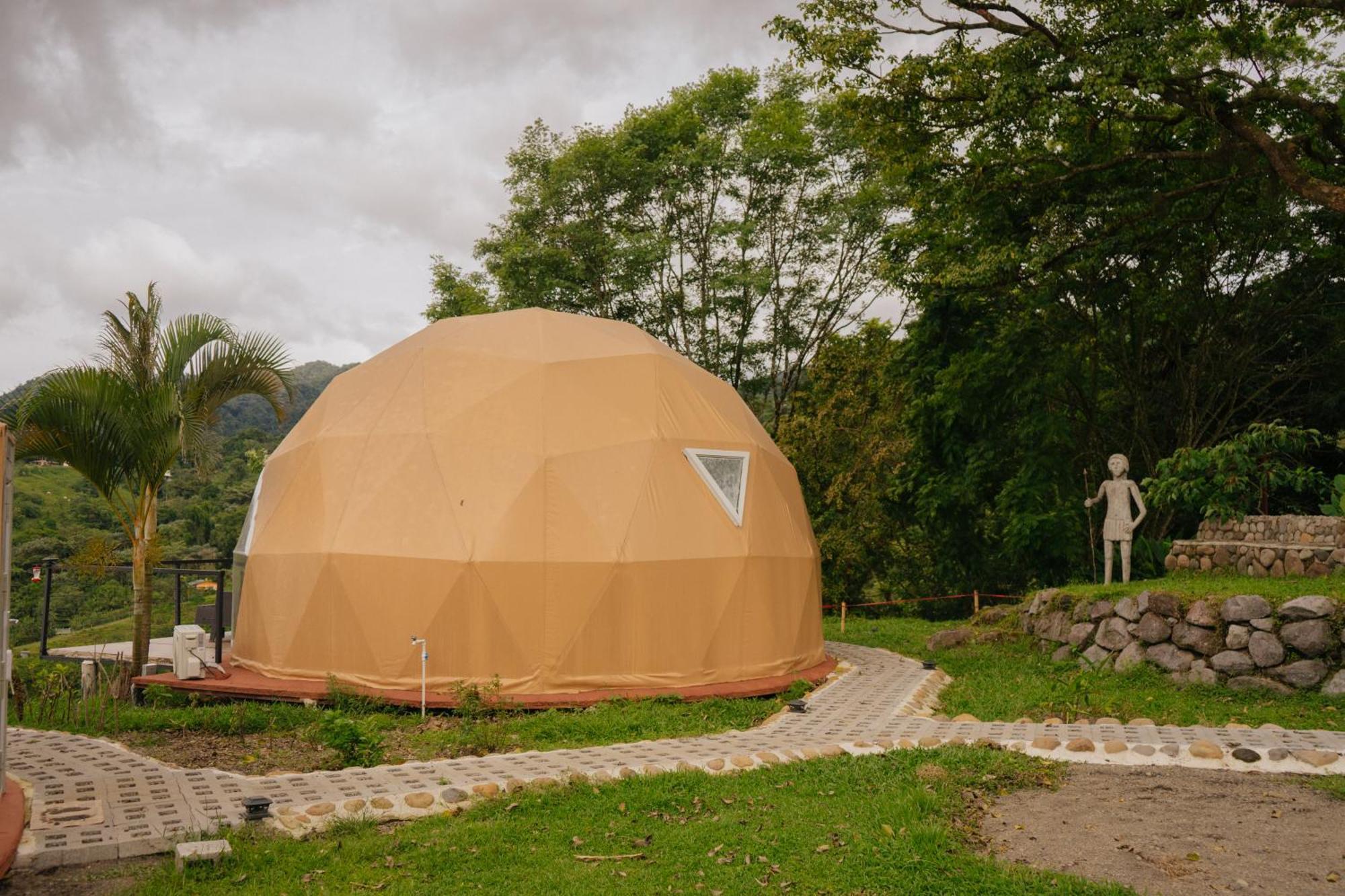 Pura Vista Glamping Hotell El Castillo Eksteriør bilde